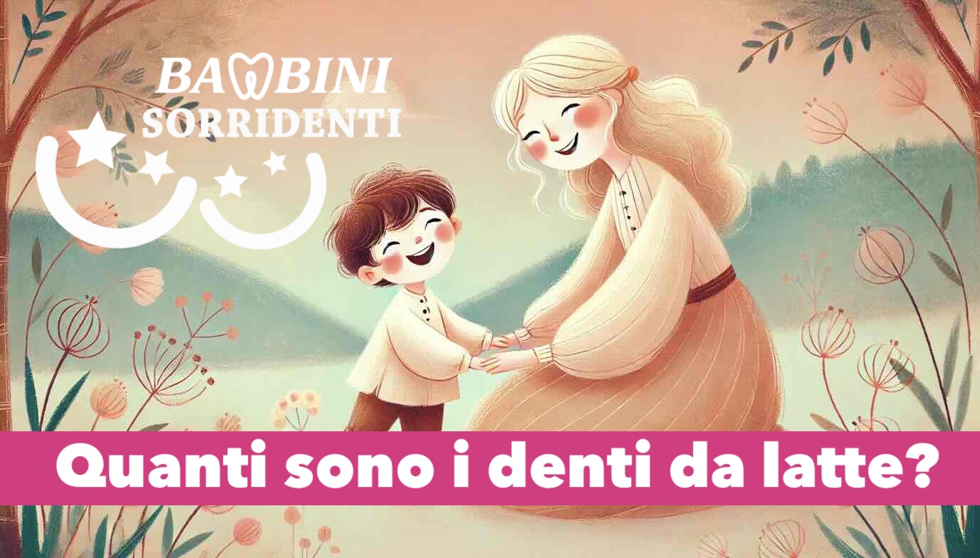 quanti sono i denti da latte copia