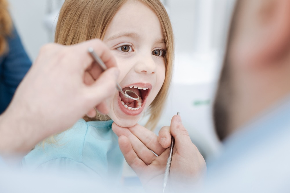 carie dei denti da latte senza trapano